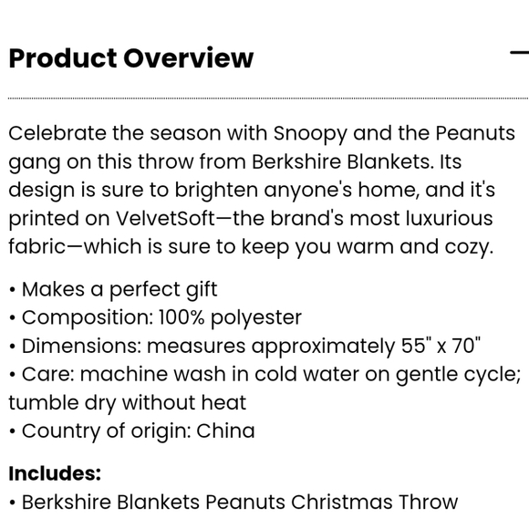 LAST ONE‼️Snoopy Peanuts VelvetSoft Berkshire Blanket Throw Charlie Brown - Picture 3 of 7